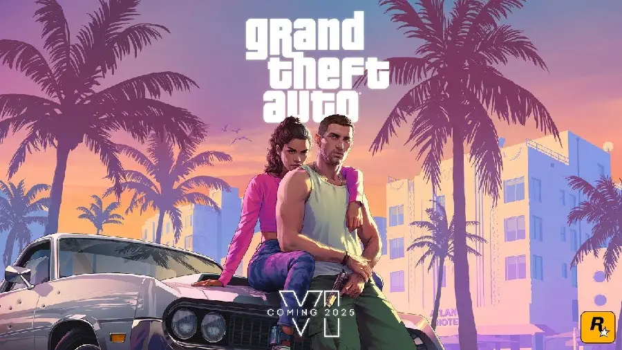 Wallpaper and background photo of the new design of the famous GTA 6 gta game