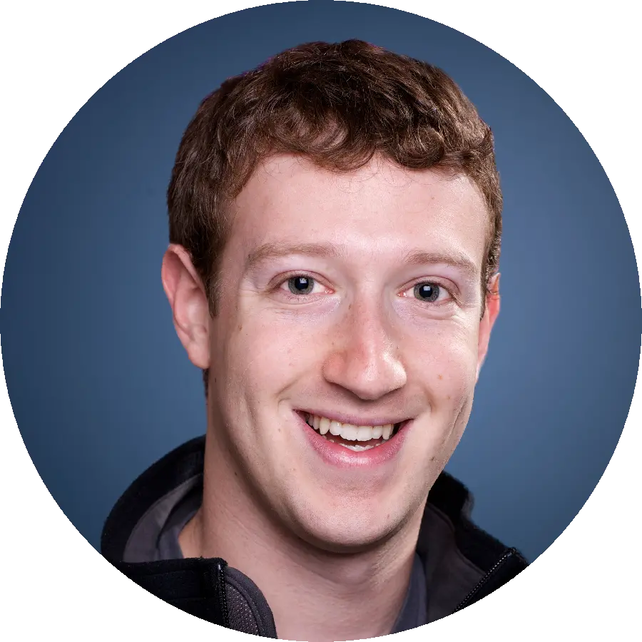 Cute and funny photo of Mark Zuckerberg, the CEO of Meta and Facebook, high quality