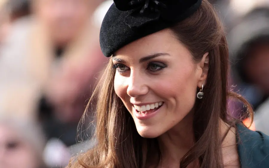 Background photo and background of the beautiful face of Kate Middleton