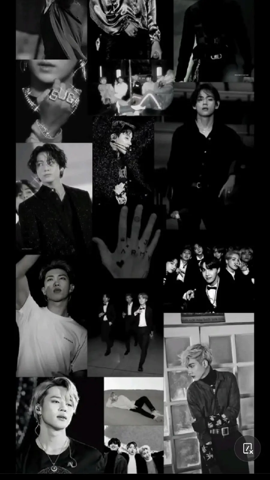 Download the popular BTS design for iPhone boys