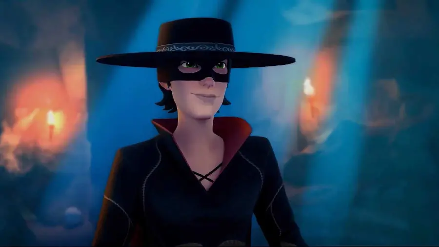 High quality wallpaper of the cartoon character Zorro