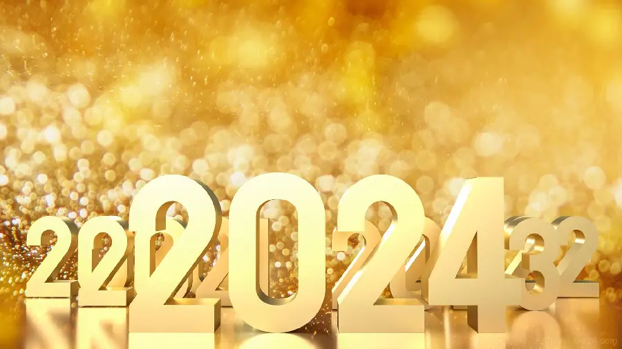 The most stylish image of the new 2024 Christmas greetings 