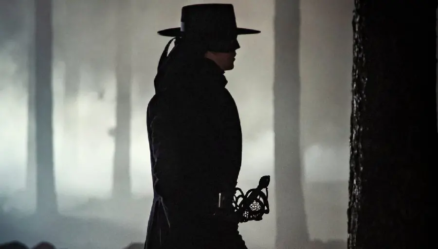Download background for desktop of the character Zorro