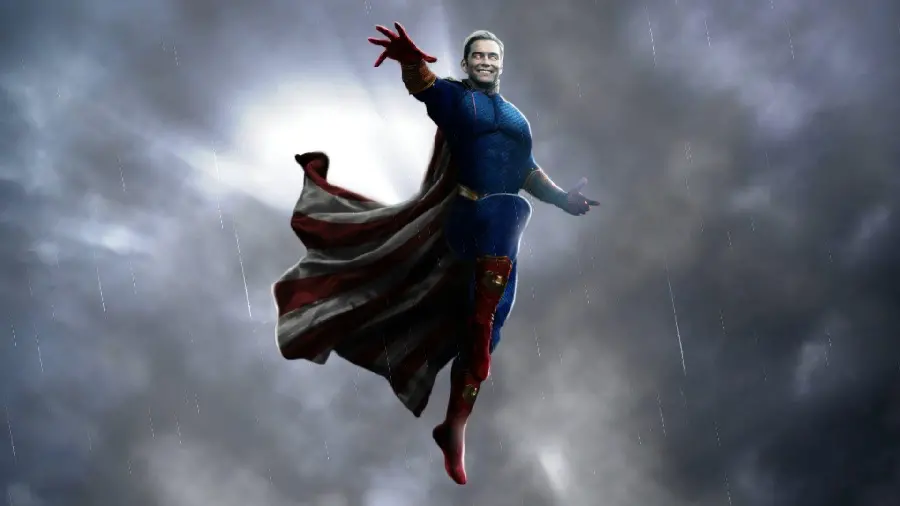 Free Download Background with Homelander Design