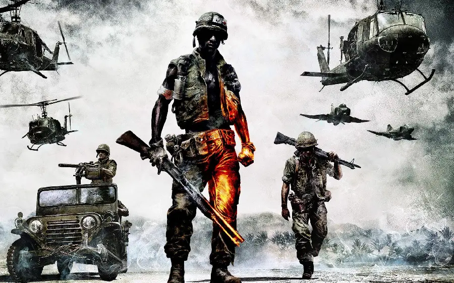 Photo of Infantry and Cavalry Soldiers for Background