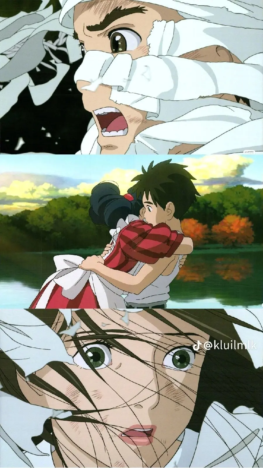 Photo of the anime The Boy and the Heron with a cool action and adventure style