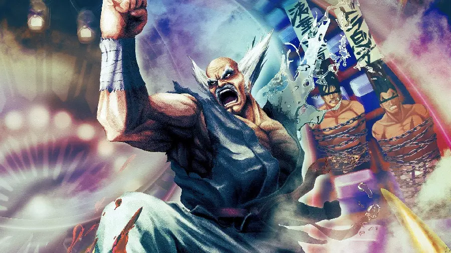 High quality background of Heihachi Mishima
