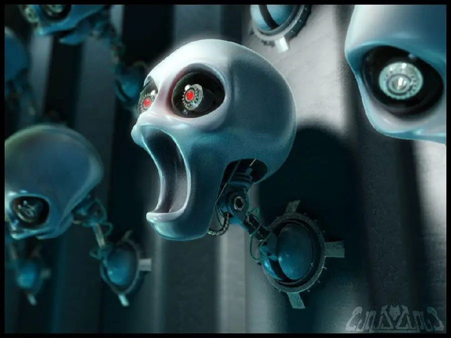 Cool and exciting robot design wallpaper with direct link