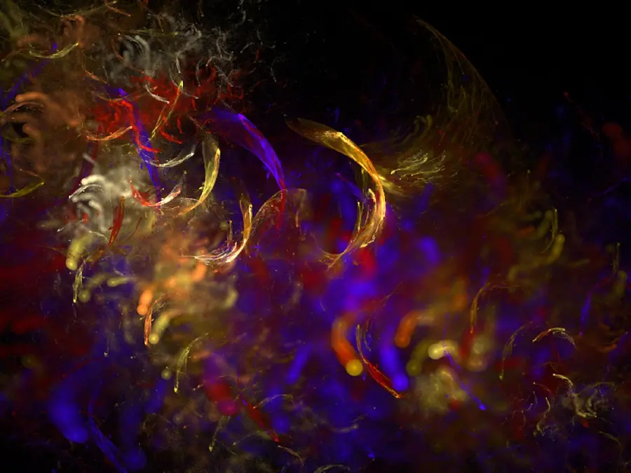 Stock image of eye-catching colorful liquid texture and texture