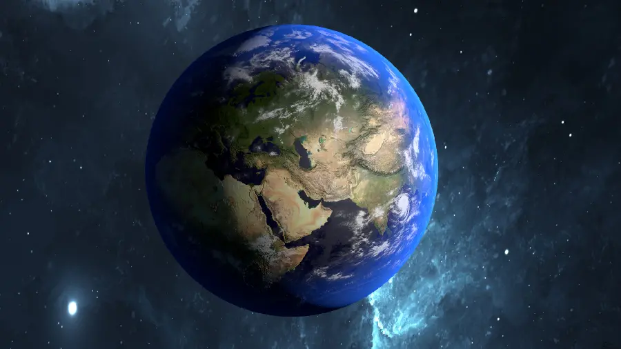 Wallpaper New from the planet, suitable for space enthusiasts' laptop backgrounds