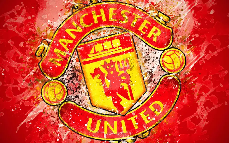 The latest Photoshop design of the Manchester United logo edited and ready