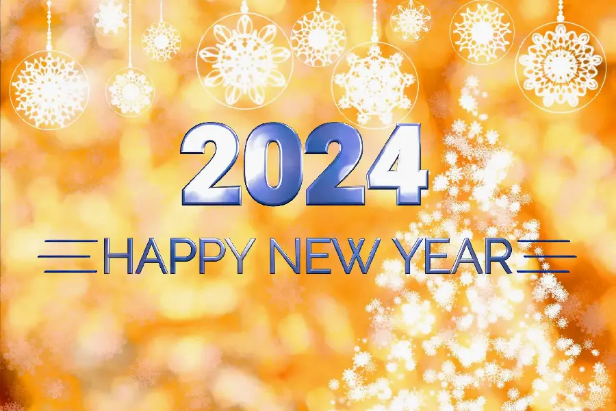 Download free Christmas greetings 2024 image suitable for profile and wallpaper 