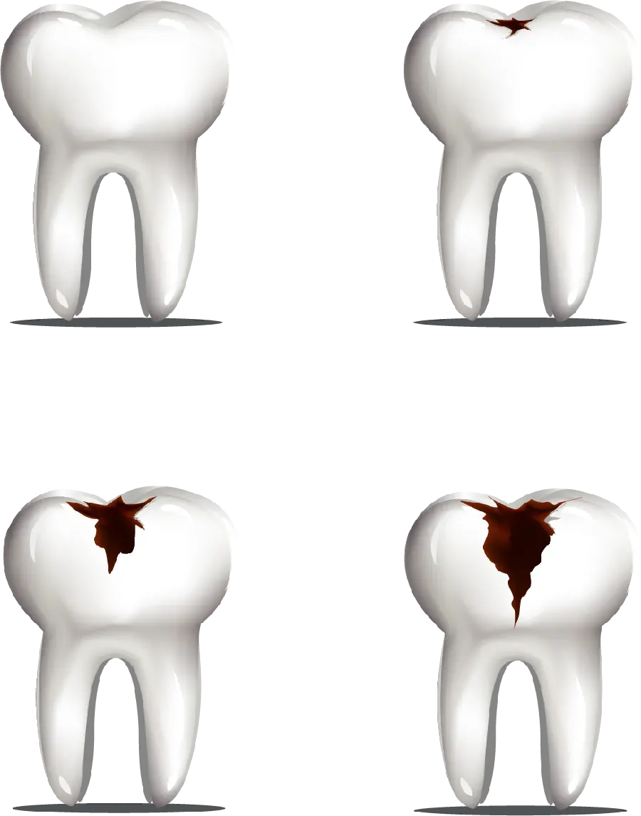 PNG photo of teeth PNG Healthy that deteriorates over time 