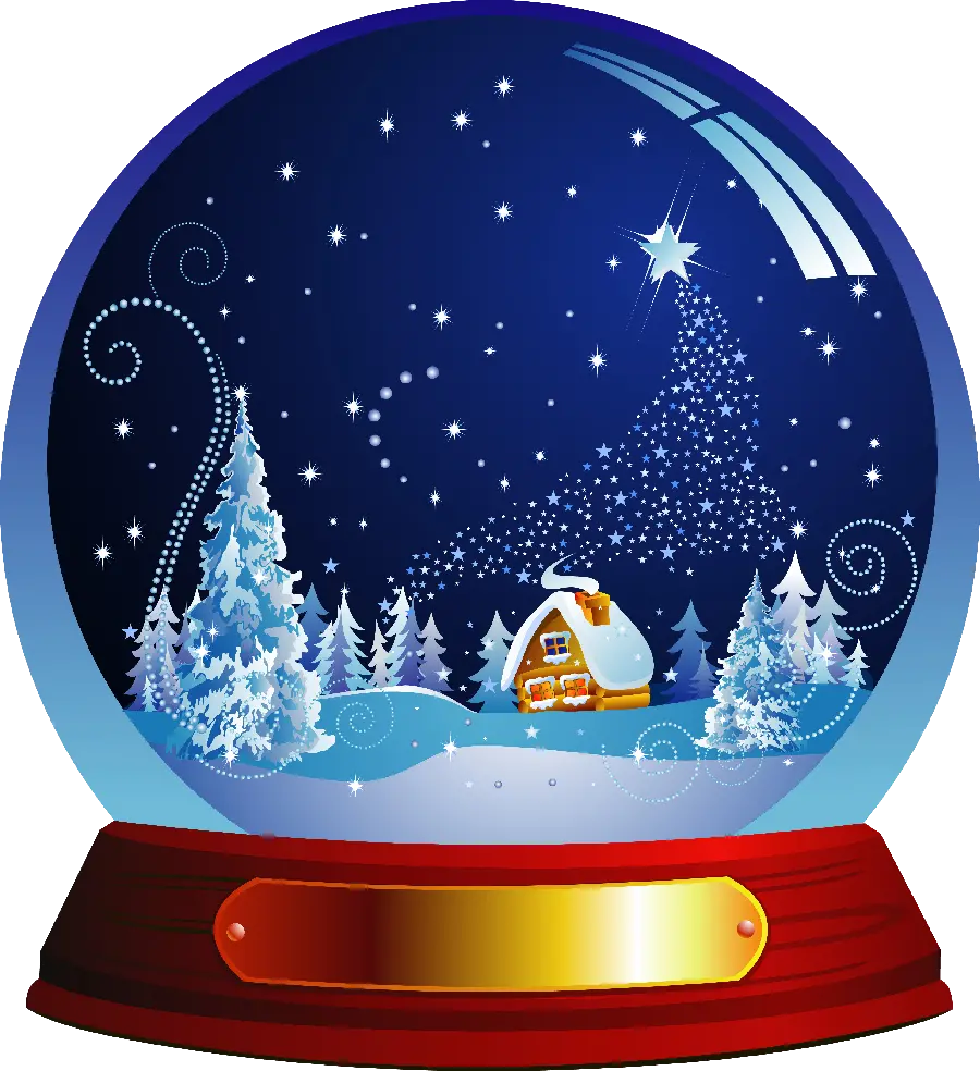 Free download of snowman and winter ball photo in PNG format suitable for printing 
