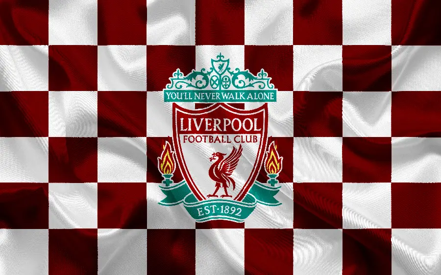 A background suitable for wide screens with the design of the popular Liverpool team
