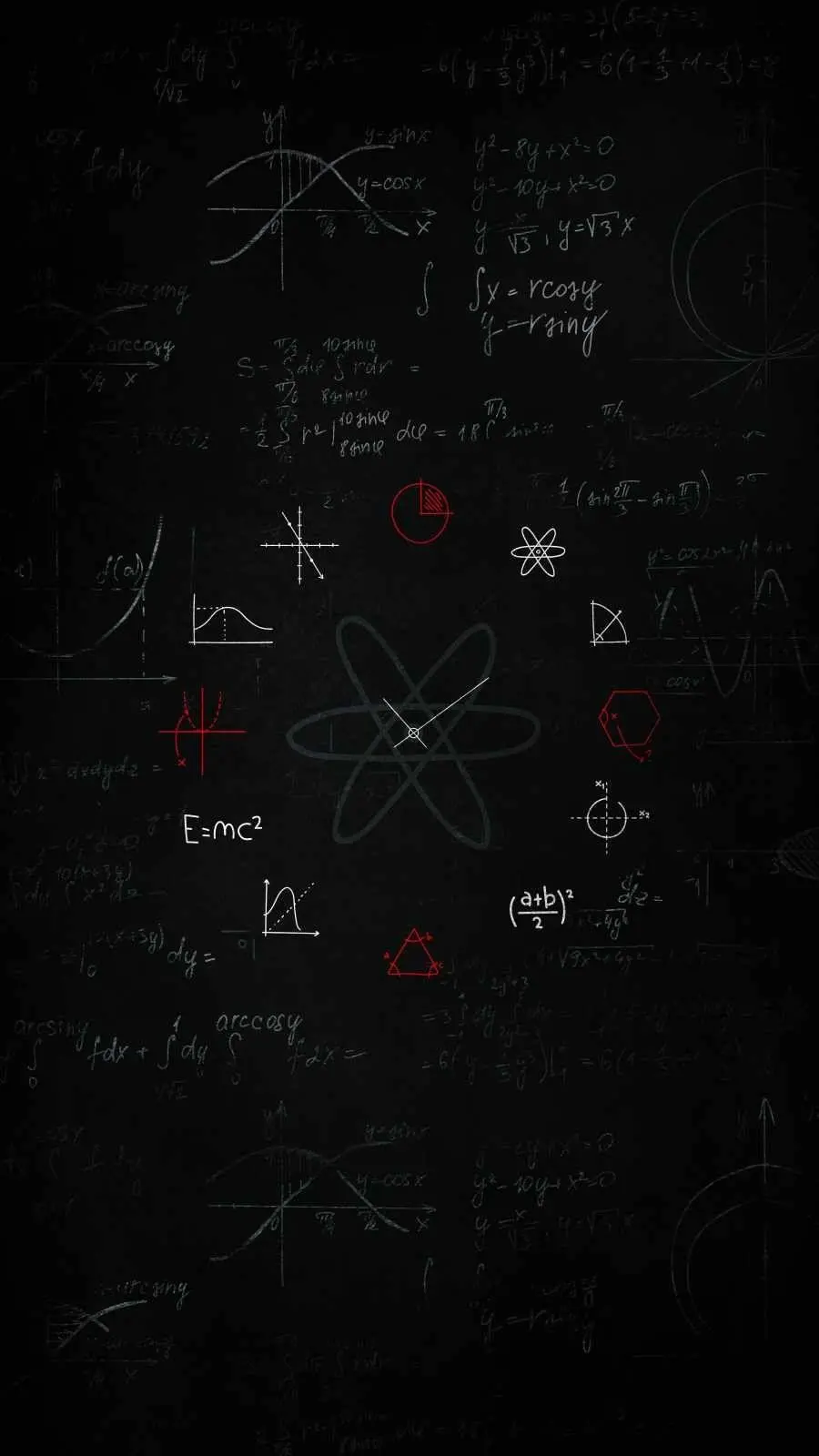Spectacular stock photo in dark and black theme for iPhone with design from science of Facebook