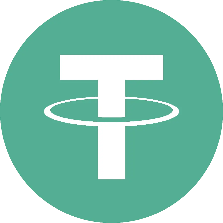 High quality Tether cryptocurrency teleported photo for profile