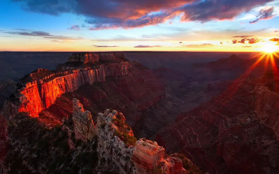Free download of incredibly beautiful and relaxing nature background photos, a lovely sunset