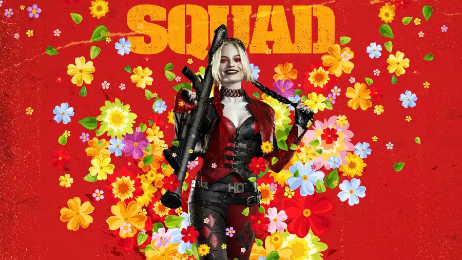 The most beautiful picture of the Suicide Squad movie release banner