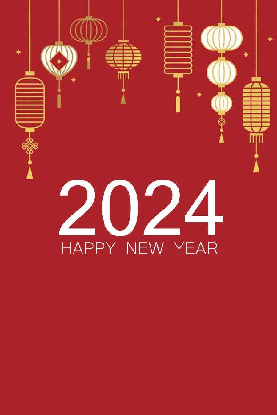 Stylish and new background and profile picture for New Year 2024 and Christmas 2024 greetings