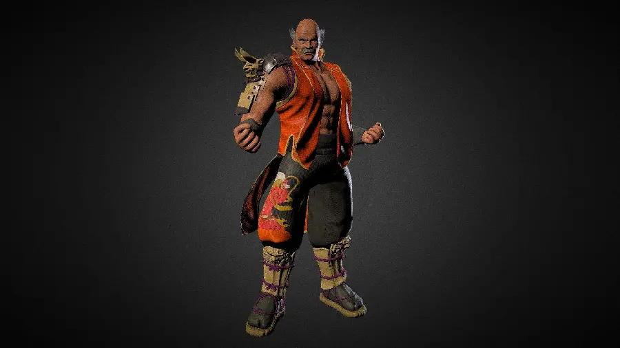 Wallpaper for professional gamers of Heihachi Mishima
