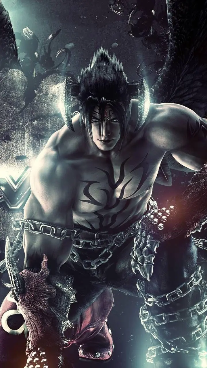 Great wallpaper for your phone of Jin Kazama