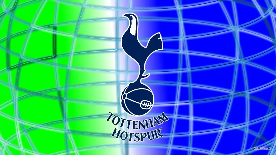 A background with excellent quality and a beautiful design of the Tottenham London football logo