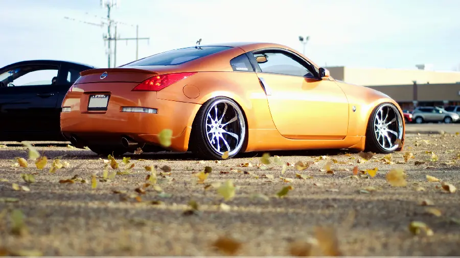 A Stock Photo of a Classy, ​​Stylish and Modern Yellow Car for Car Lovers