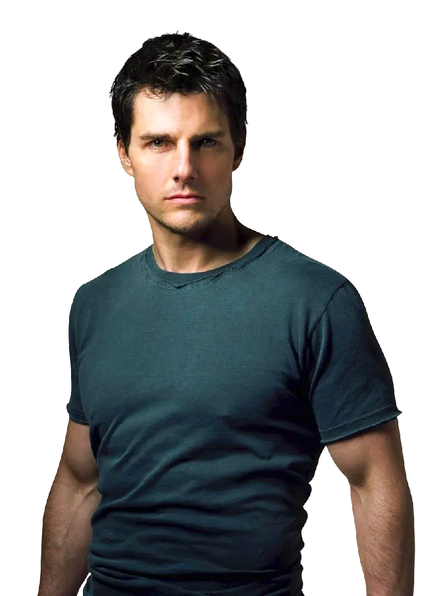 Photo without background of Tom Cruise in PNG format