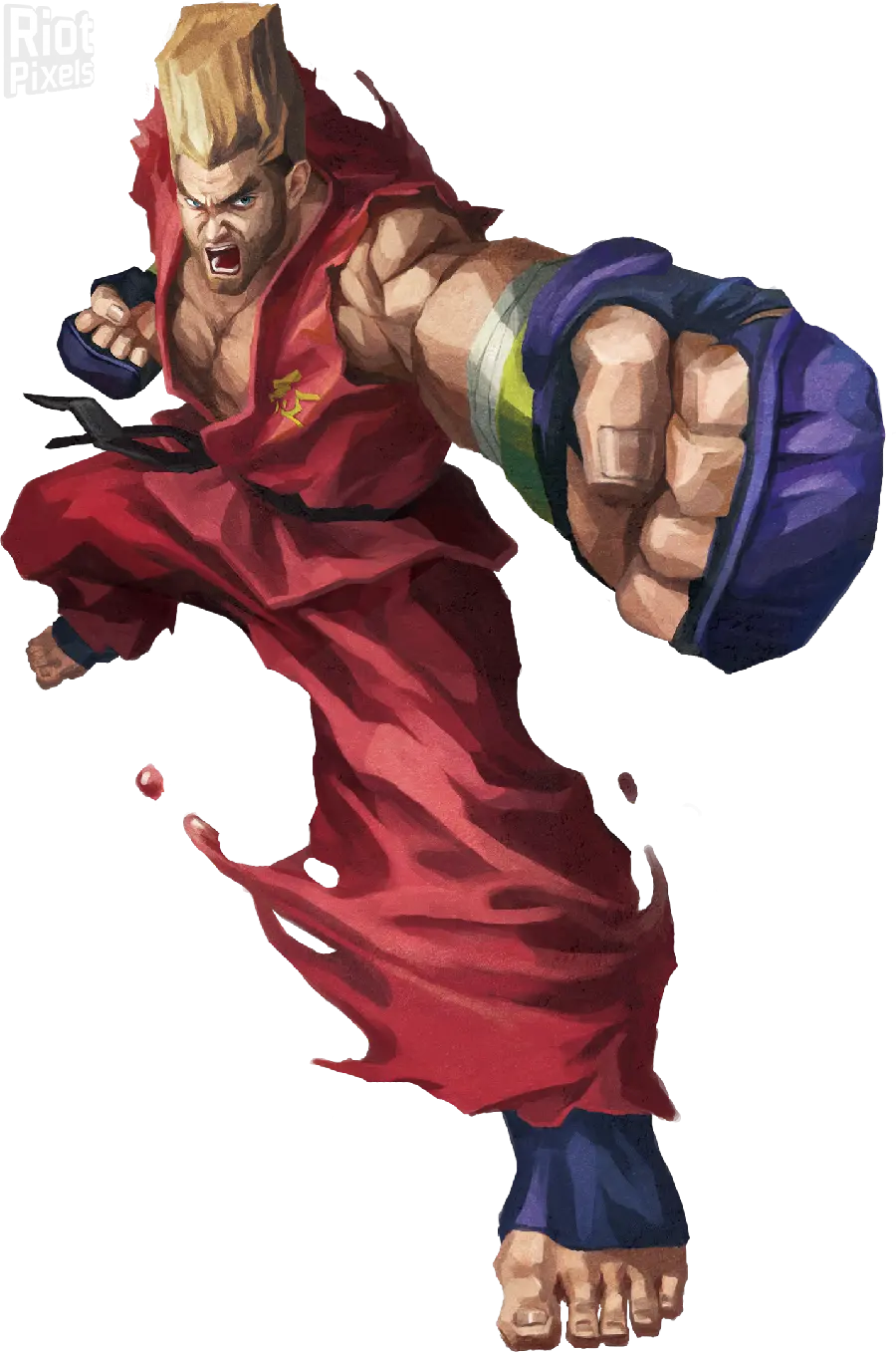 New photo of Paul Phoenix, the attractive character of Tekken