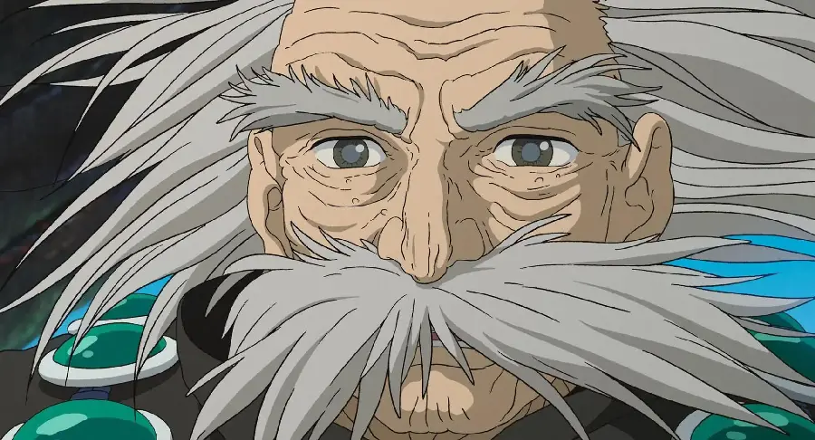 Character Image of Kind Old Man with Superpowers in The Boy and the Heron Anime