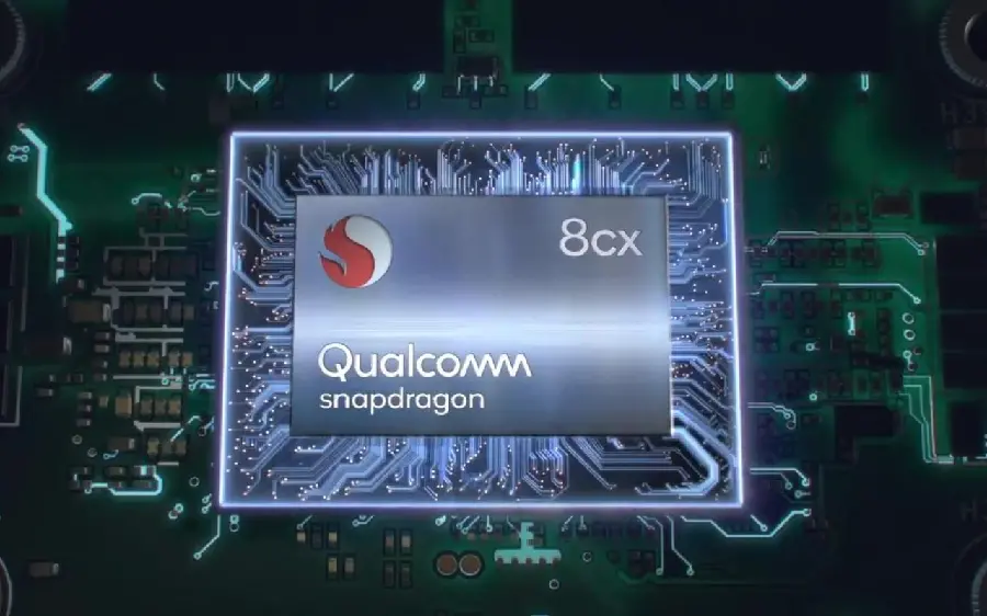 Snapdragon 8cx Processor Background from Johre