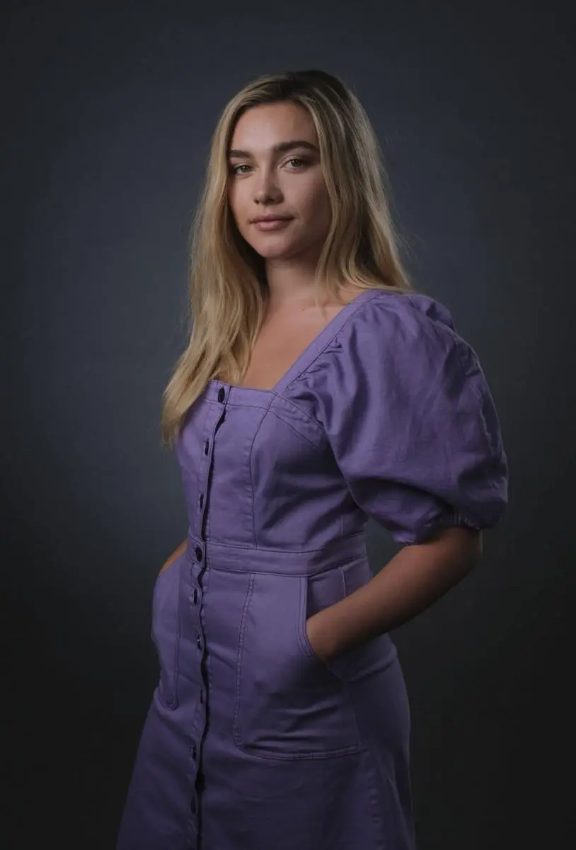 Florence Pugh image for phone background for fans of this beautiful actress