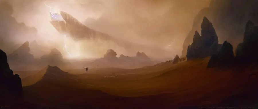 Wallpaper for computer background from the movie Dune 2