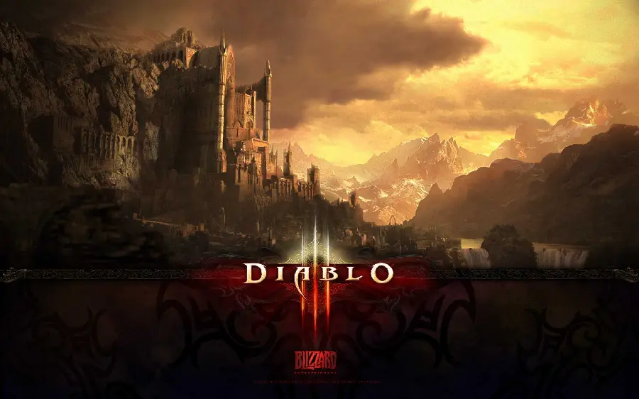 Download the wallpaper of the popular video game Diabloand 3