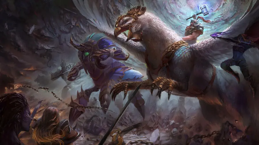 The most popular background image from the scary game Diablo