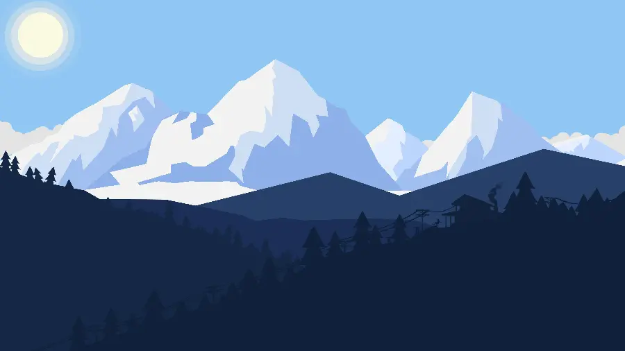 Unique minimalist wallpaper for emotional people