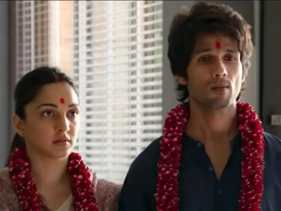 Kiara Advani and her husband in the movie Good Newwz