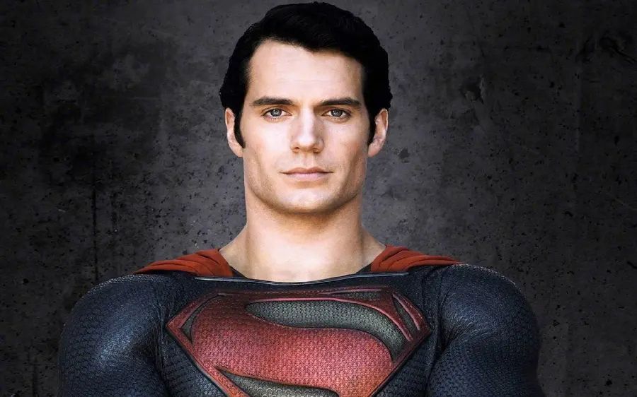 Henry Quill poster with the famous Superman character's costume and makeup