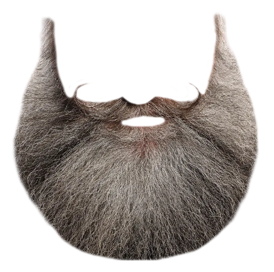 New png image of men's beard and mustache