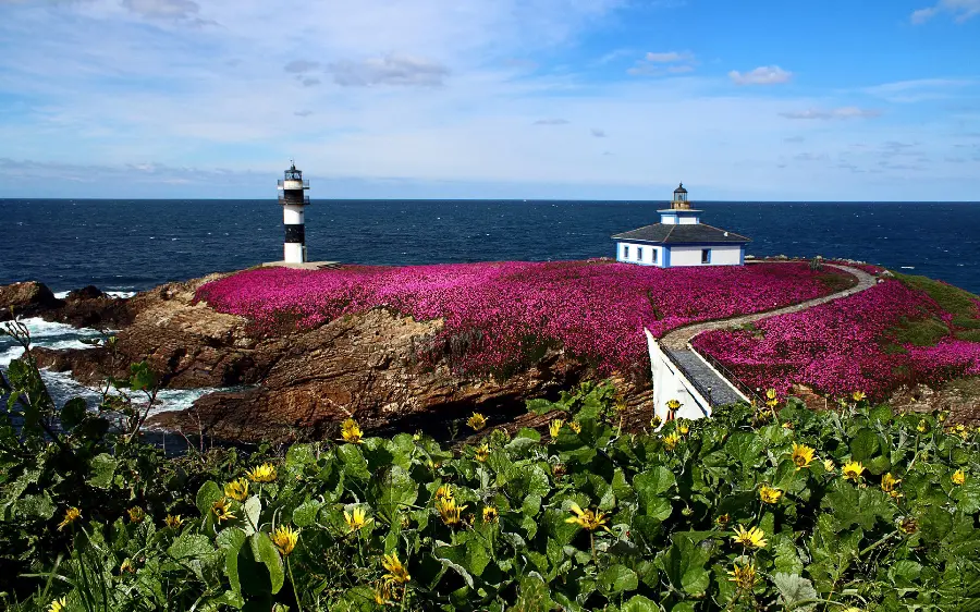 Profile photo from a tourist place Faro de Ribadeo in the nature of Spain
