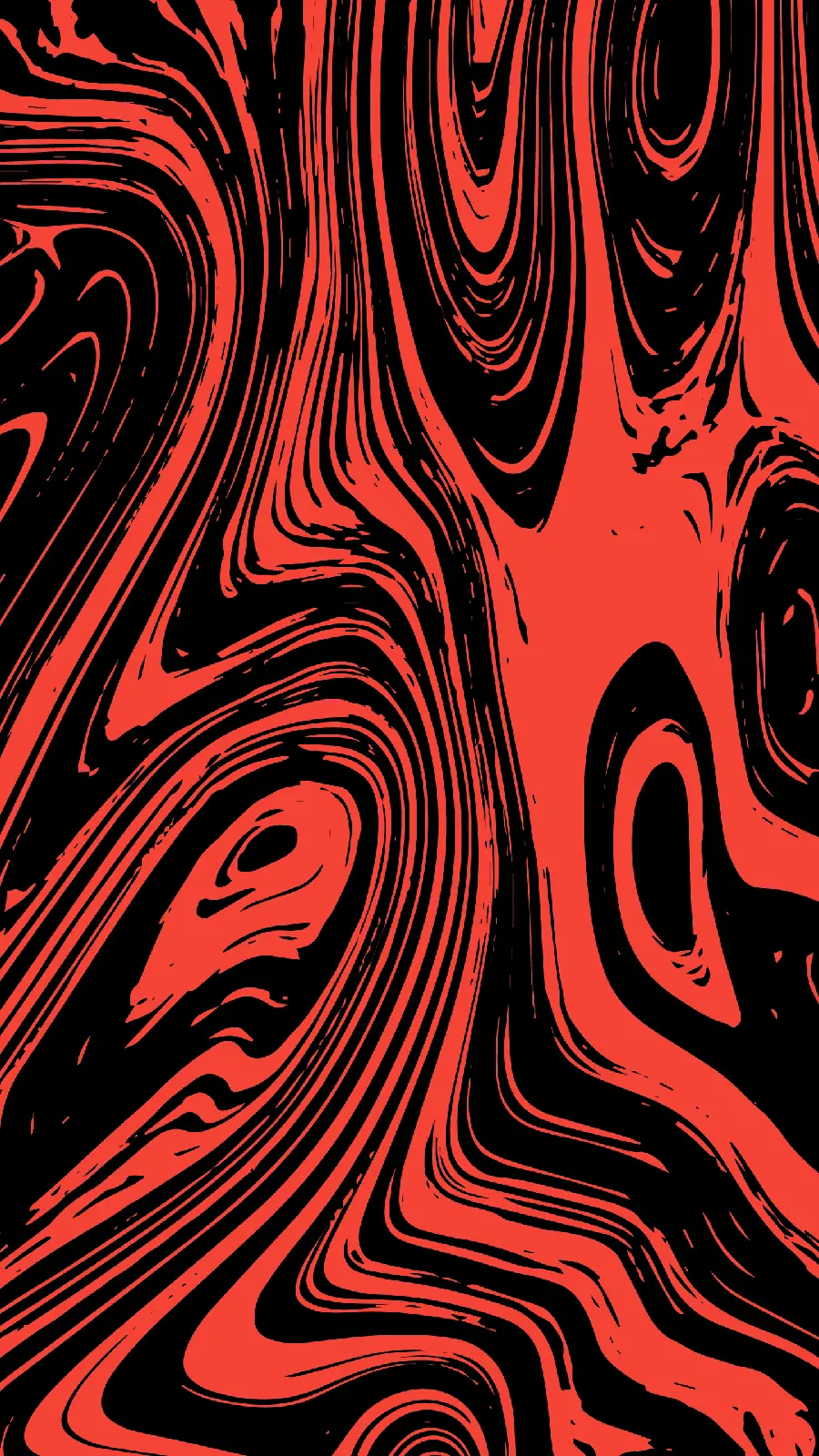 Samsung Galaxy A15 phone wallpaper with a special black and red theme