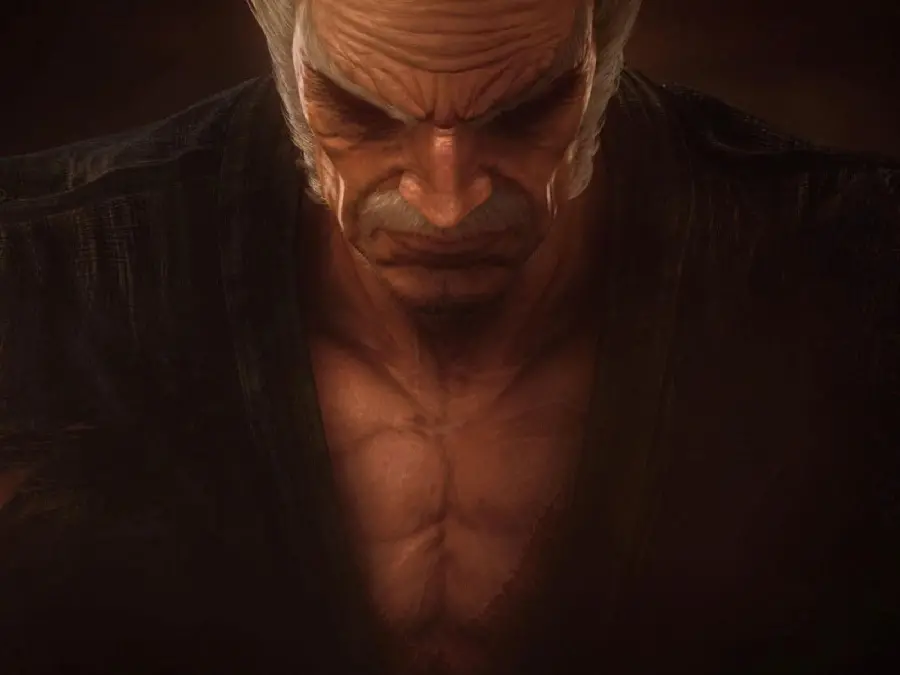 Image of the most famous Tekken player Heihachi Mishima
