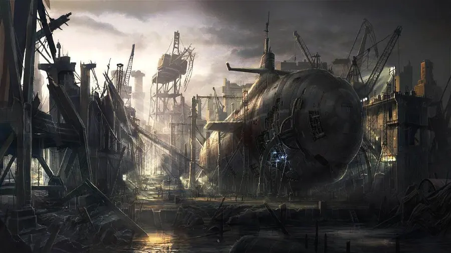 Photo of destroyed cities with advanced weaponsMilitary in the future