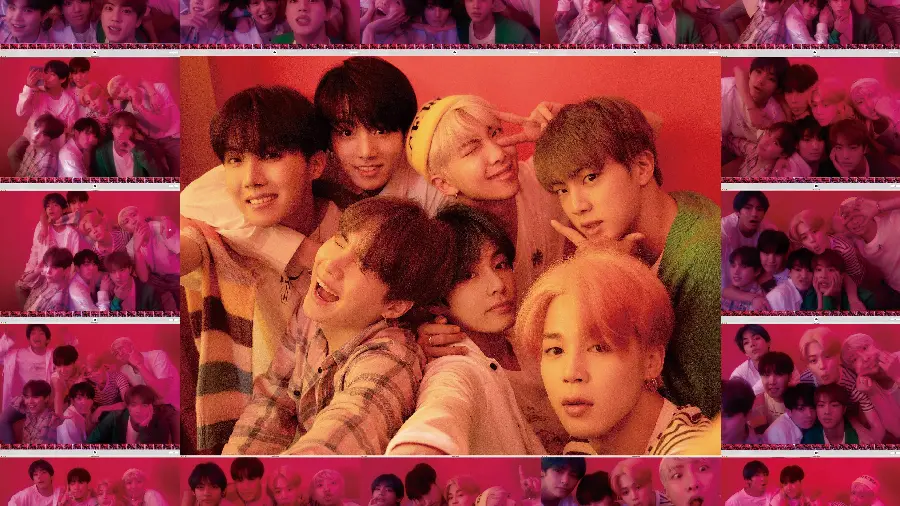 The strangest image of the popular and popular BTS group for desktop backgrounds