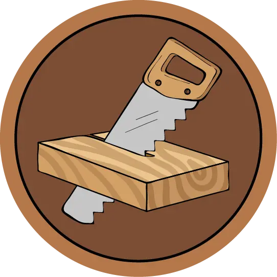 Photo of teleported carpentry in PNG format