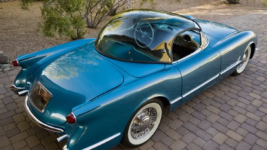 Wallpaper and background of an old American Chevrolet car suitable for a boy's computer