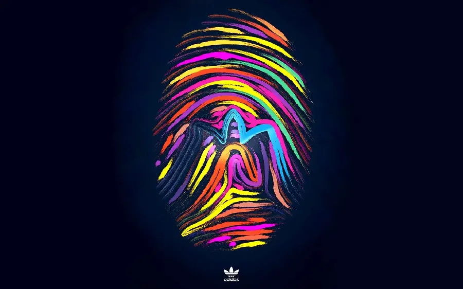 Colorful Adidas Original photo with a stylish and unique design