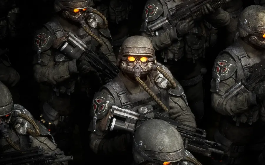 Scary robot wallpaper with HD quality for laptops