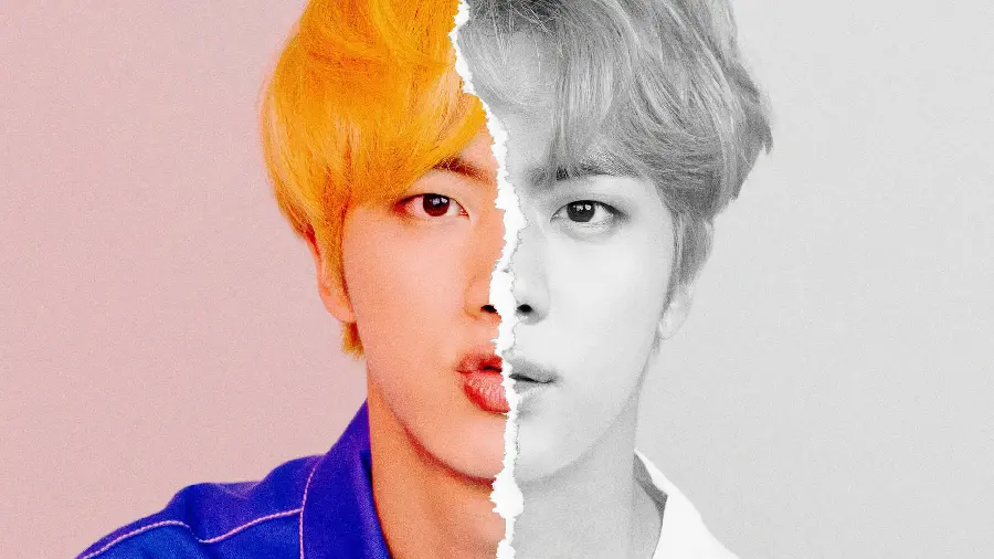 High quality photoshopped photo of Kim Sukjin from BTS members